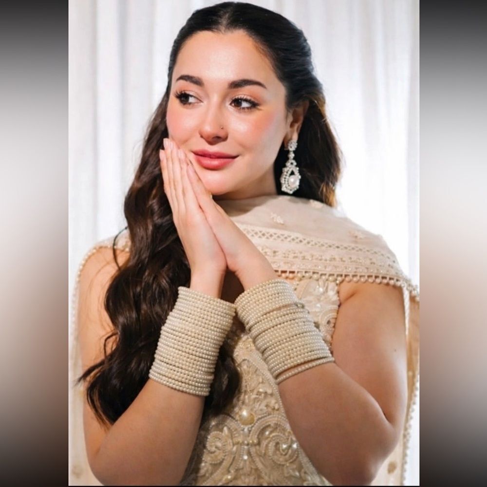SHEESH MEHAL PAKISTANI DESIGNER Hania Aamir Pearl Bangles